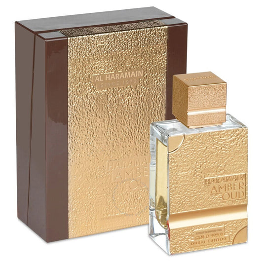 AL HARAMAIN AMBER OUD GOLD 999.9 DUBAI EDITION 2.5 OZ
EXTRAIT DE PERFUM