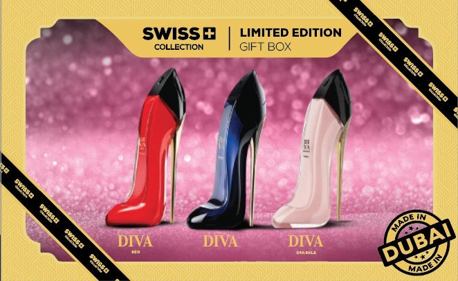 SET DIVA SWISS COLLECTION 3 PIEZAS 100ml