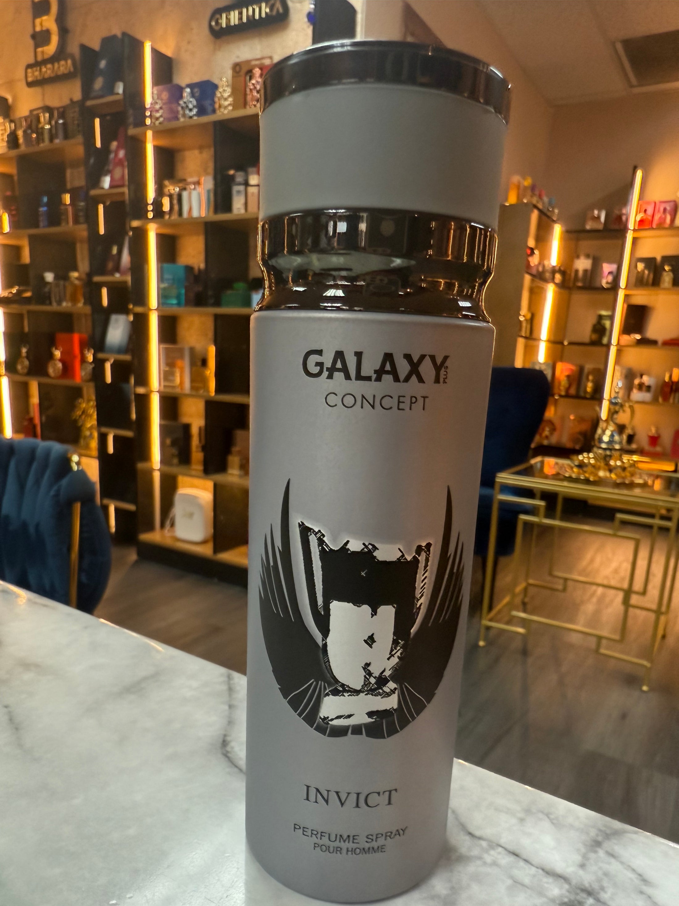 BODY SPRAY GALAXY INVICT 200ml