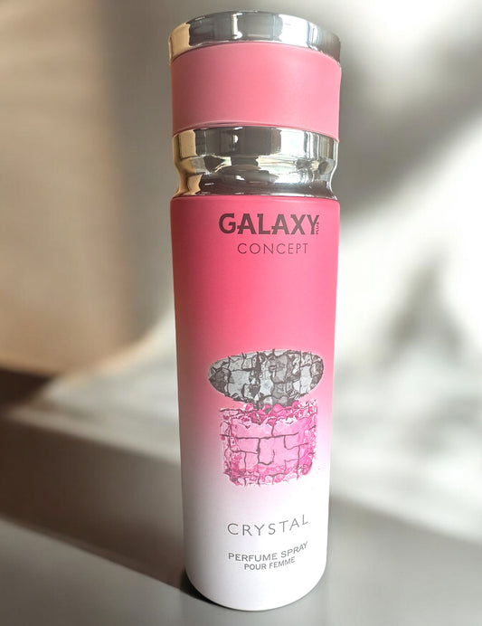 BODY SPRAY GALAXY CRISTAL 200 ml