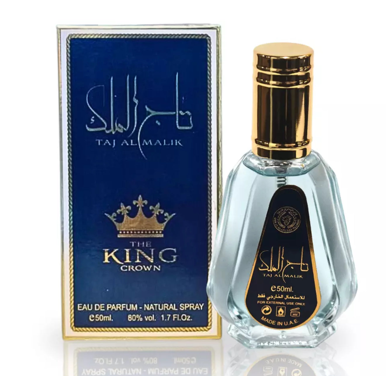 ARD AL ZAAFARAN TAJ AL MALIK THE KING CROWN MEN 1.7 OZ