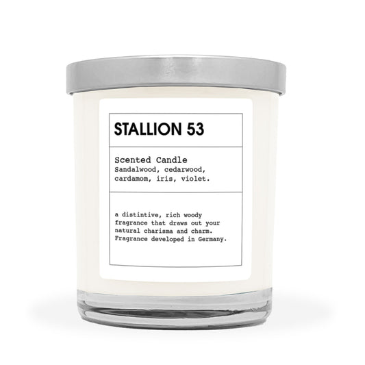 VELA AROMÁTICA SOYA STALLION 53